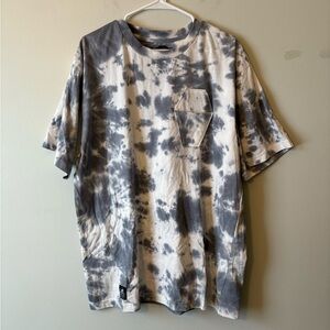 Lurking Class Coffin Pocket Tie-Dye Men's Shirt “Laugh Now High Later” Size XL